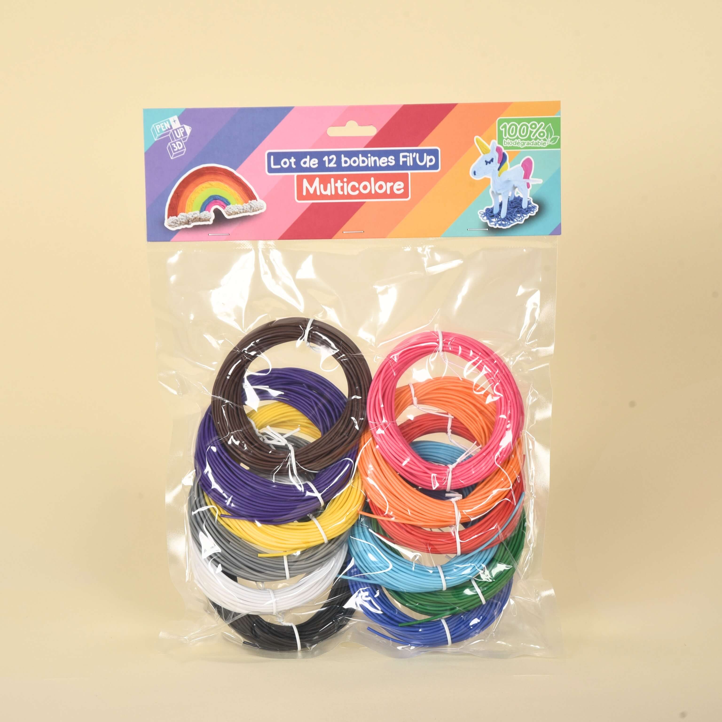 Lot de 12 bobines Fil'Up