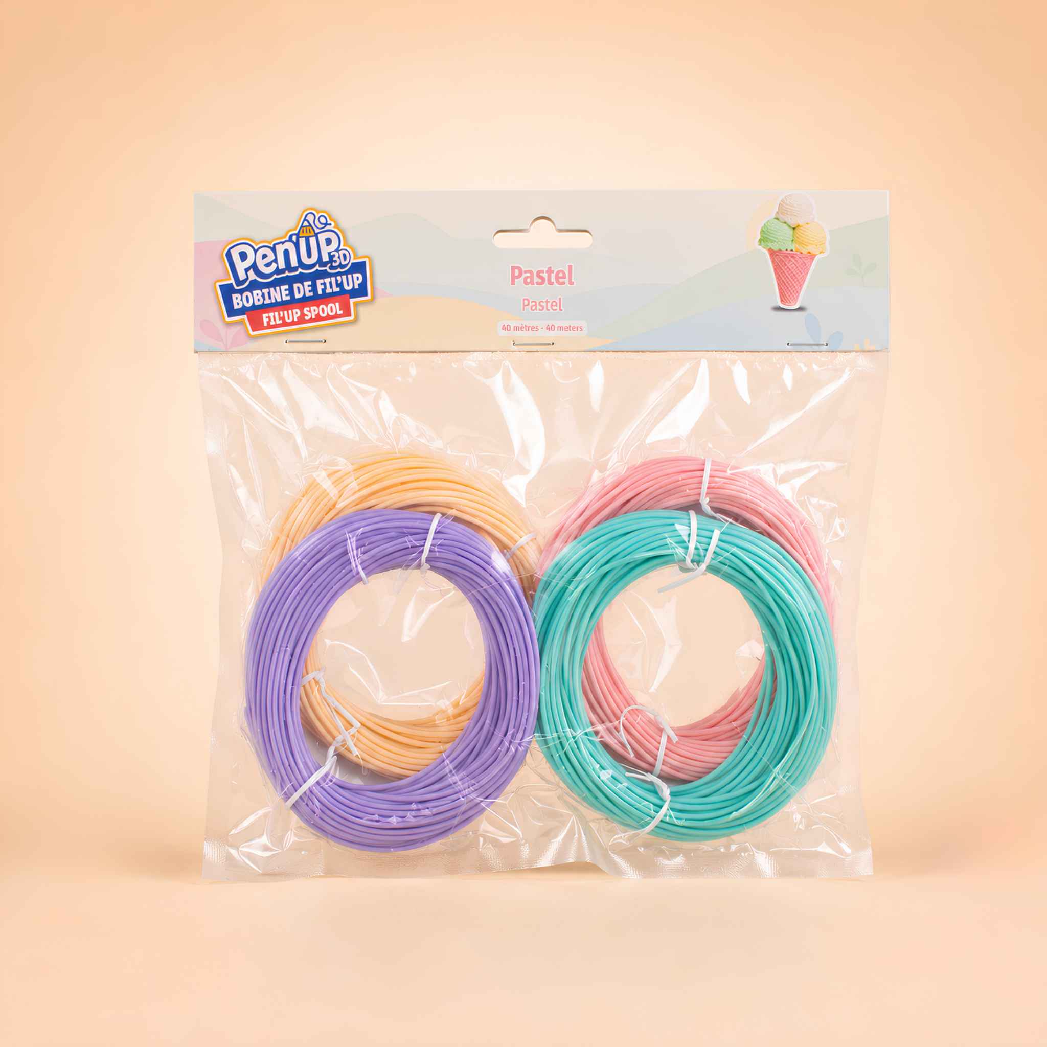 Set of 4 Fil'Up Spools