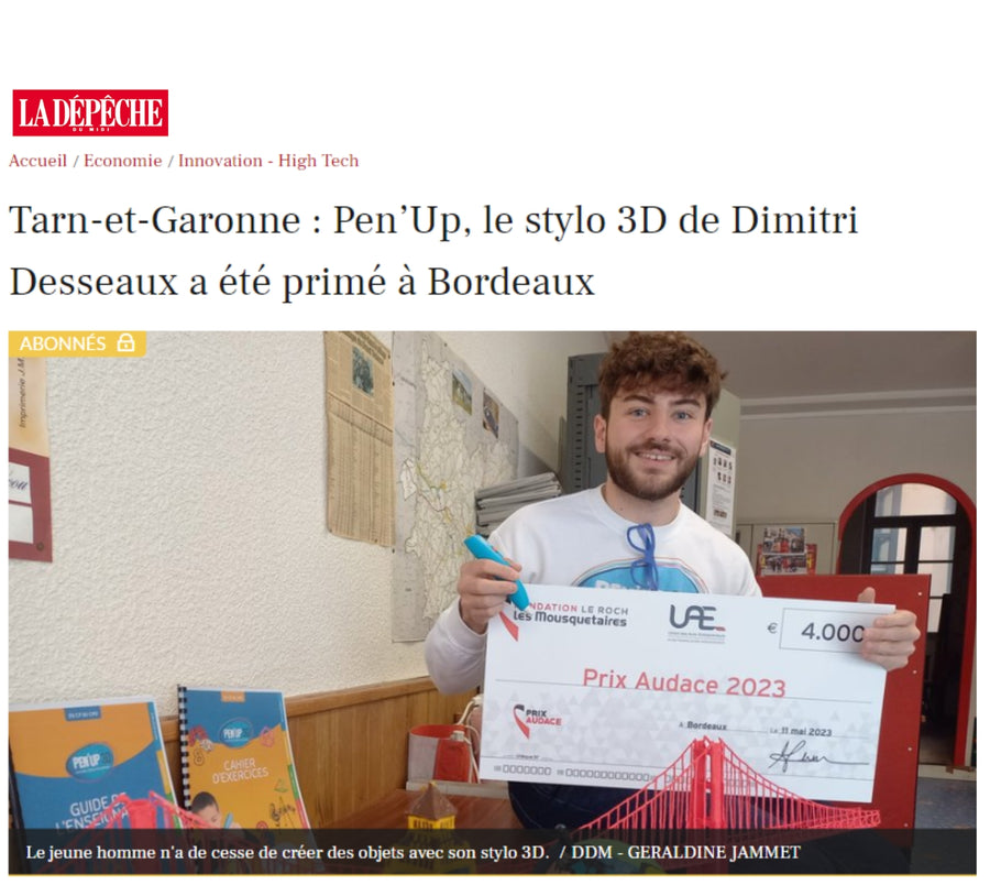 3 ans de R&D, primé à Bordeaux