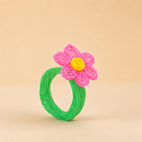 Bague fleur