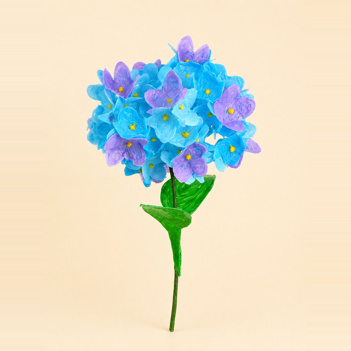 Hortensia realise au stylo 3D Pen'Up