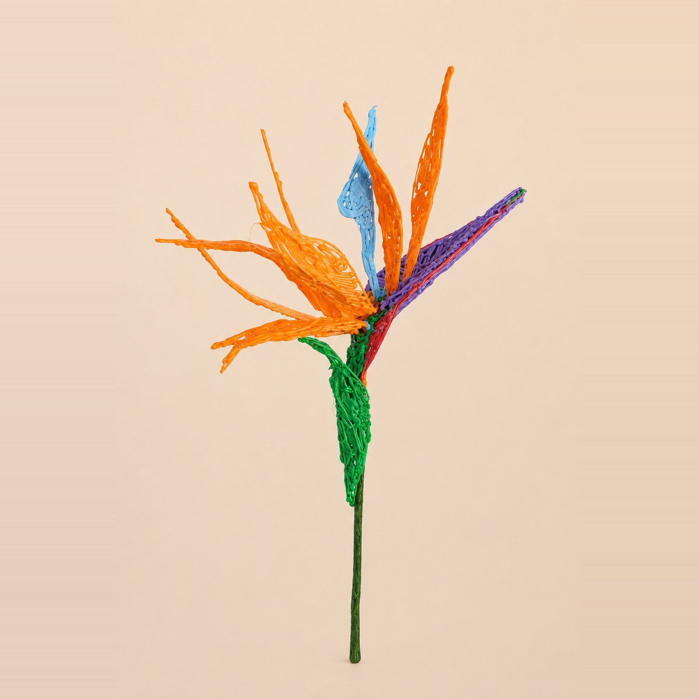 Strelitzia realise au stylo 3D Pen'Up