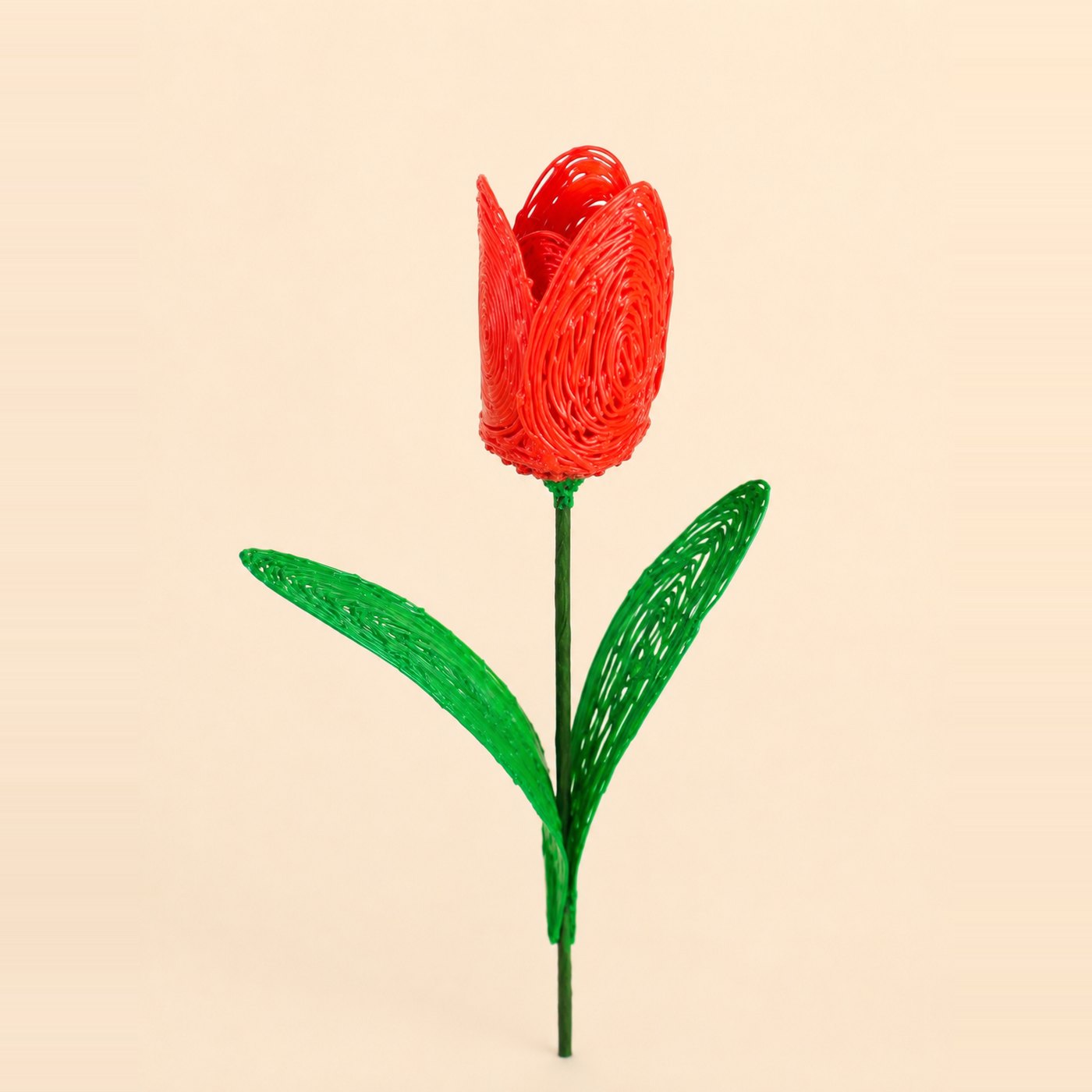 Tulipe realise au stylo 3D Pen'Up