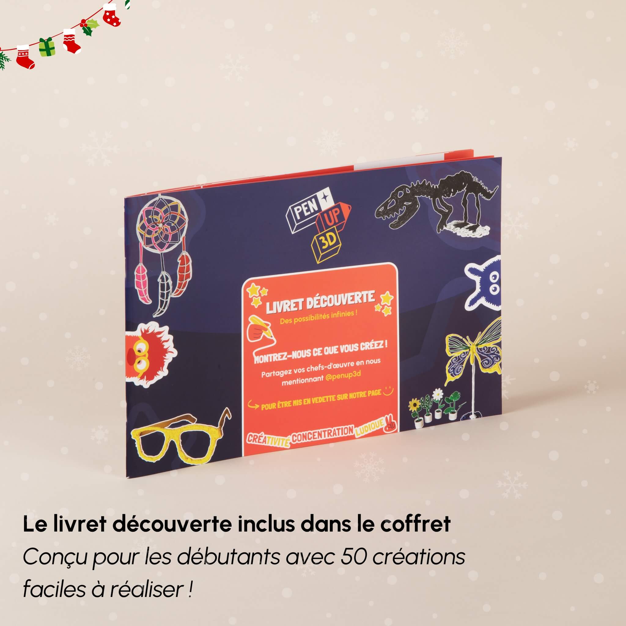 Le Livret Découverte du Coffret PEN'UP 3D