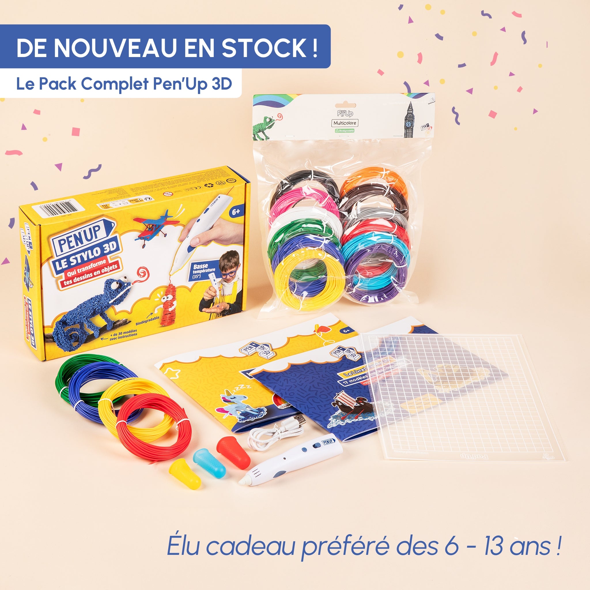 Pack Complet Pen'Up 3D