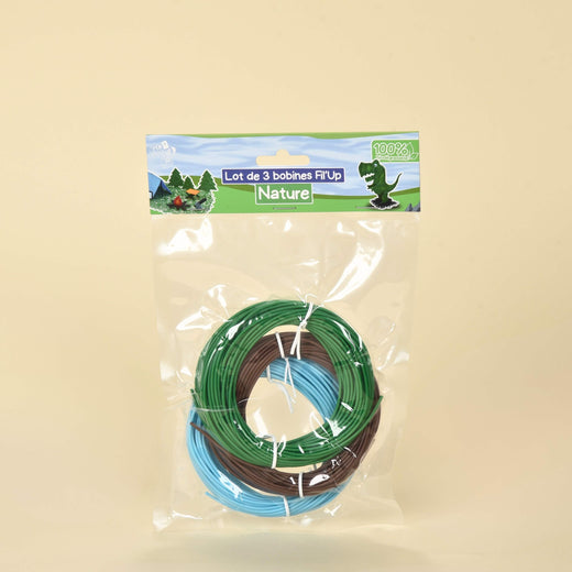 Nature - lot de 3 bobines Fil'Up