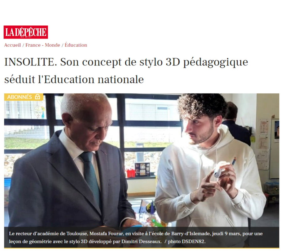 Présenté à l'Académie de Toulouse