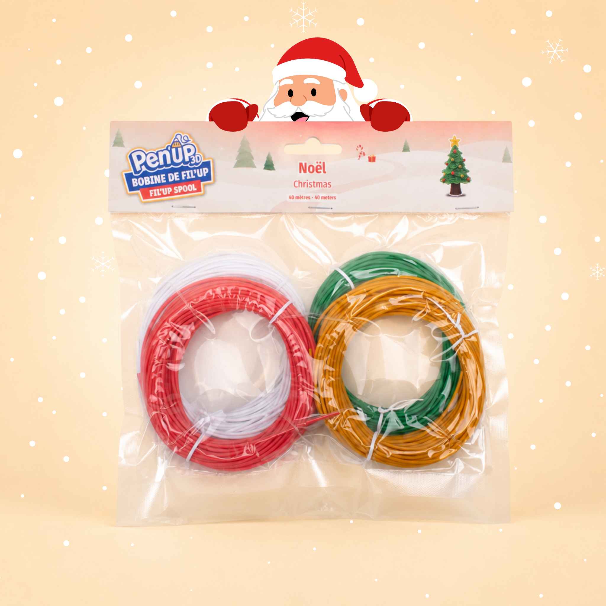 Set of 4 Fil'Up Spools