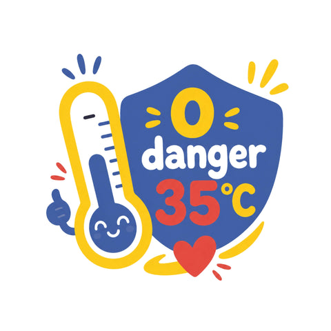 Sécurité Pen'Up 3D : zéro danger, le stylo ne brûle pas (35°C)