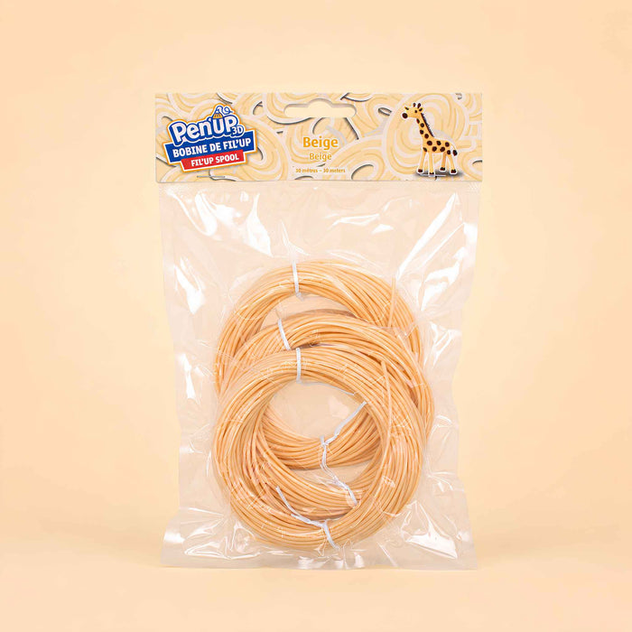 Bobines Fil'Up Beige
