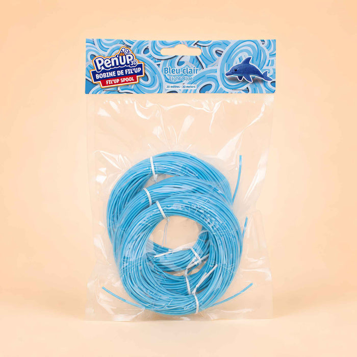 Bobines Fil'Up Bleu clair