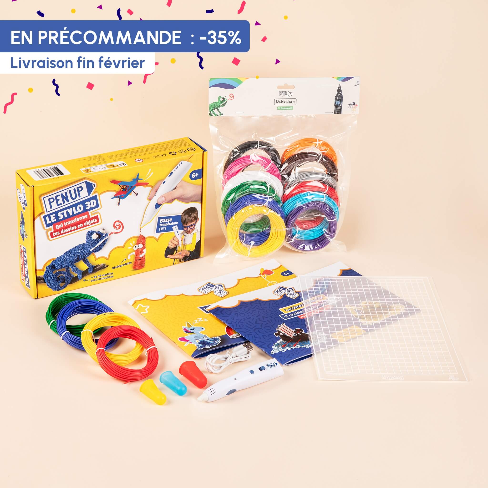 Pack Complet Pen'Up 3D