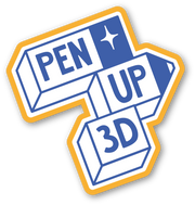 Pen'Up 3D logo