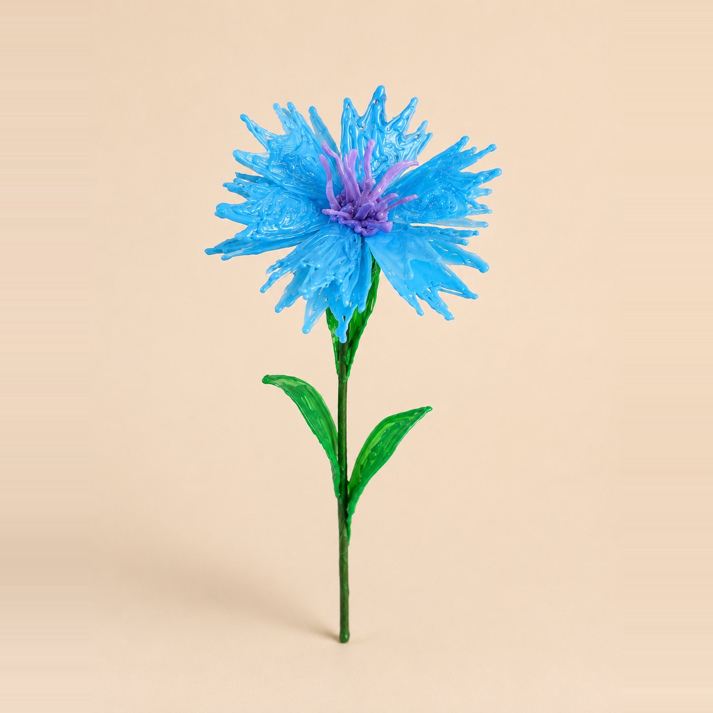 Bleuet realise au stylo 3D Pen'Up