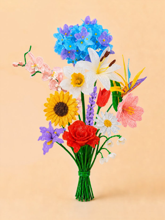 Le bouquet, autre angle