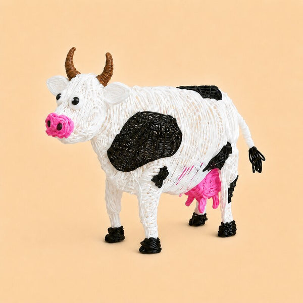 Vache créée au stylo 3D Pen'Up